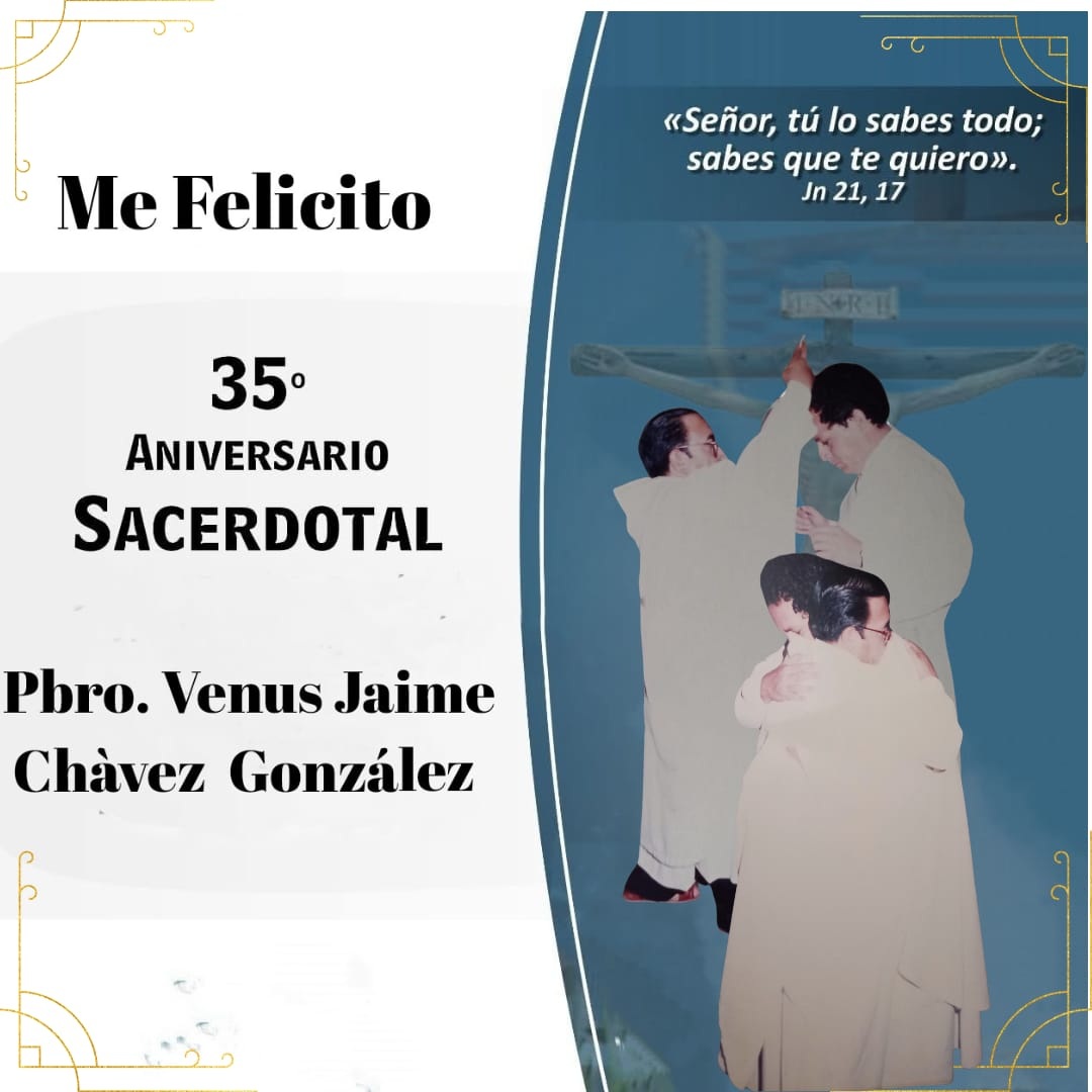“Me felicito”: Padre Venus