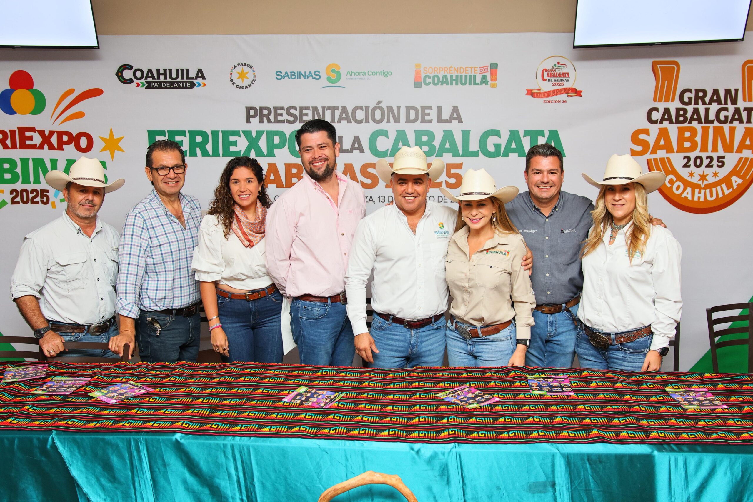 Se alista Sabinas para la Gran Cabalgata y FERIEXPO 2025
