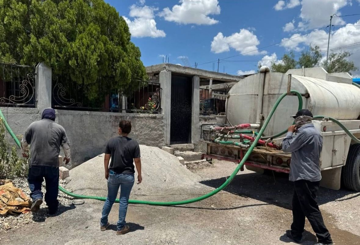 Atiende Chano fallas en suministro de agua