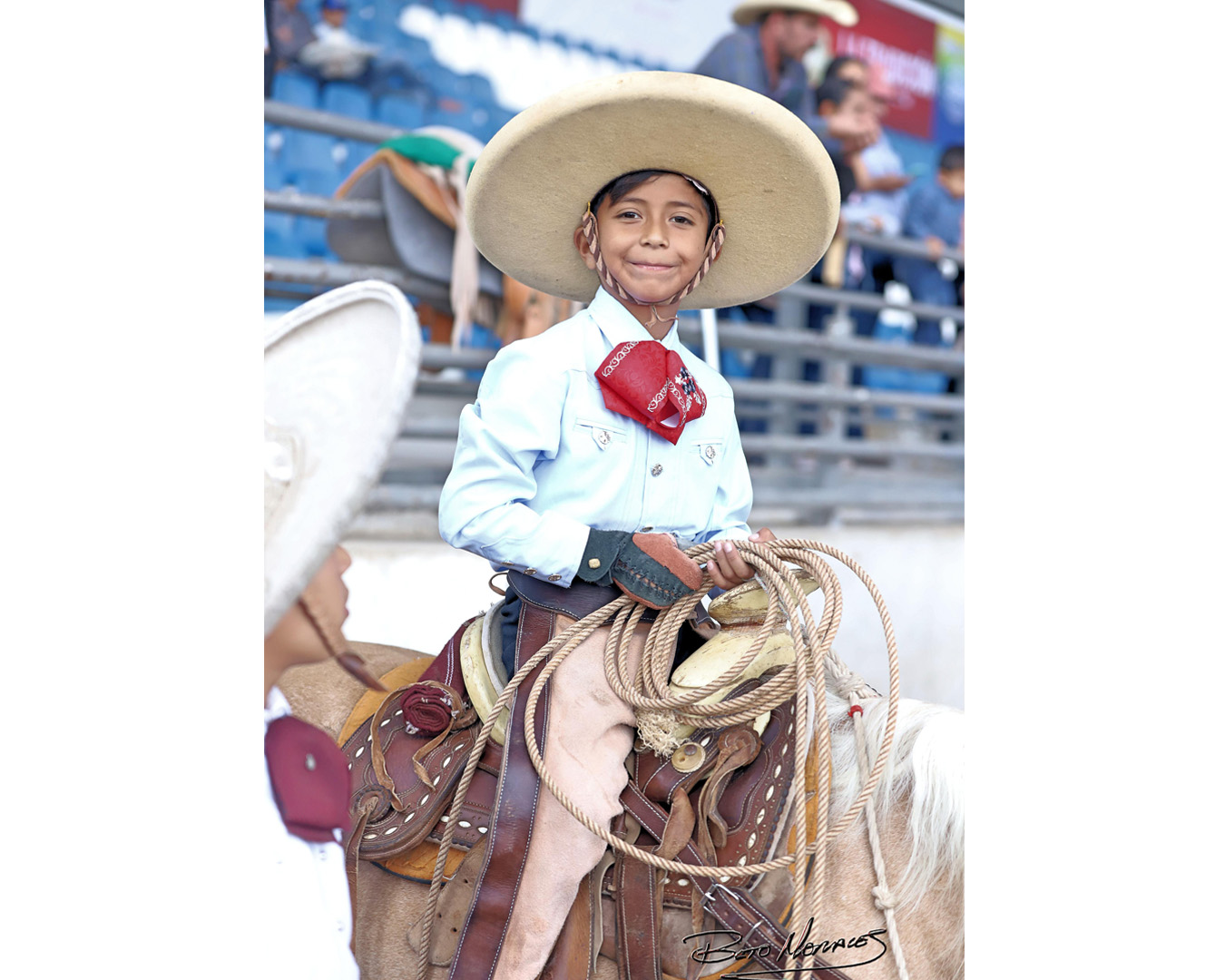 Se prepara Jesús Torresde 8 años para final Charro