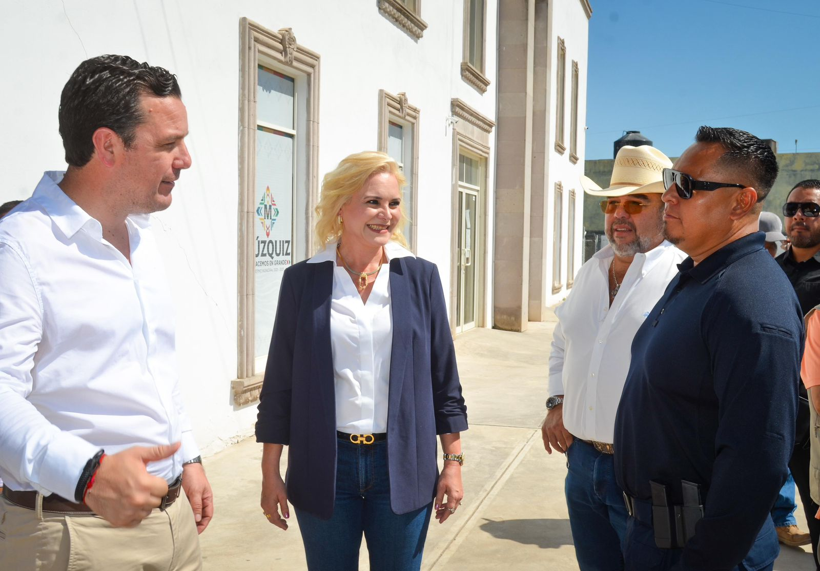 Encabeza Laura Jiménez Gutiérrez reunión de seguridad con Fiscal y Magistrada del Estado