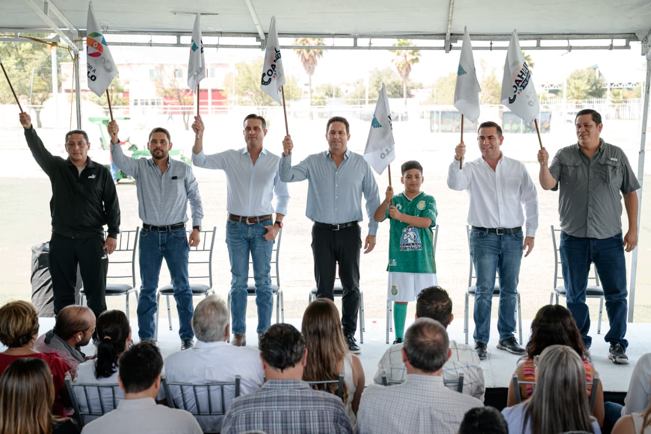 Logra Activa tu Parque inversión conjunta de 15.4 mdp en Saltillo: Javier Díaz