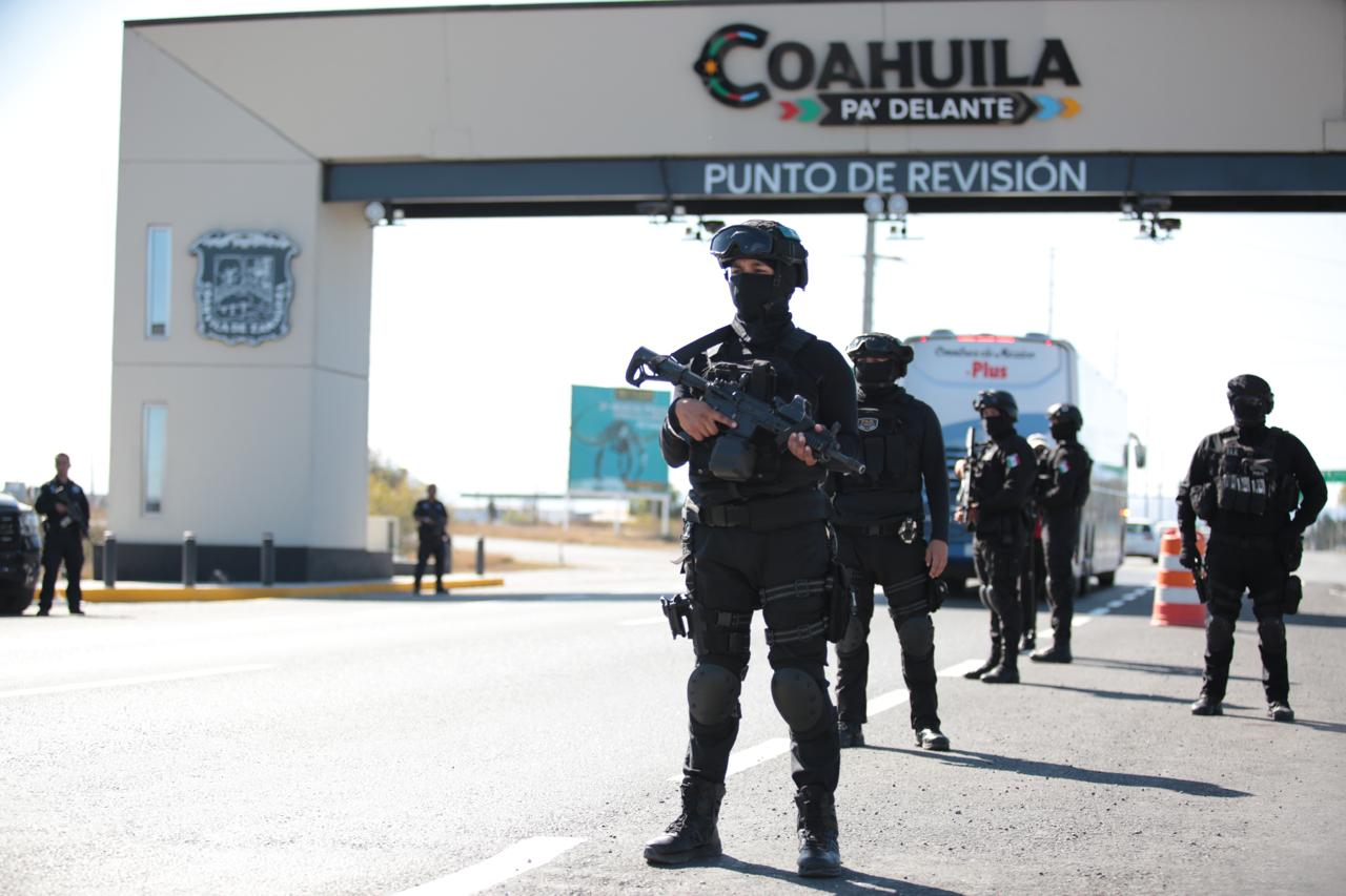 MANTIENE COAHUILA FILTROS DE SEGURIDAD EN ESTE PERIODO VACACIONAL