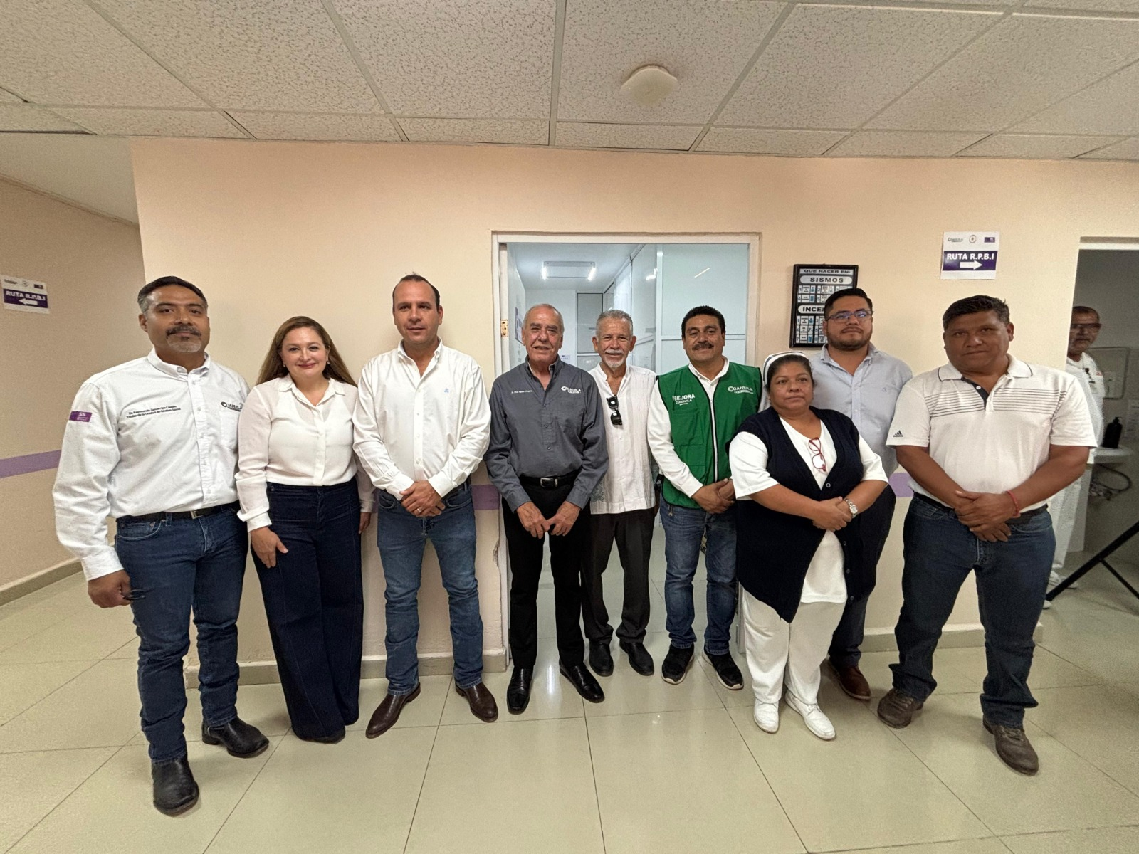 Renuevan piso de quirófano en Hospital Integral de Parras
