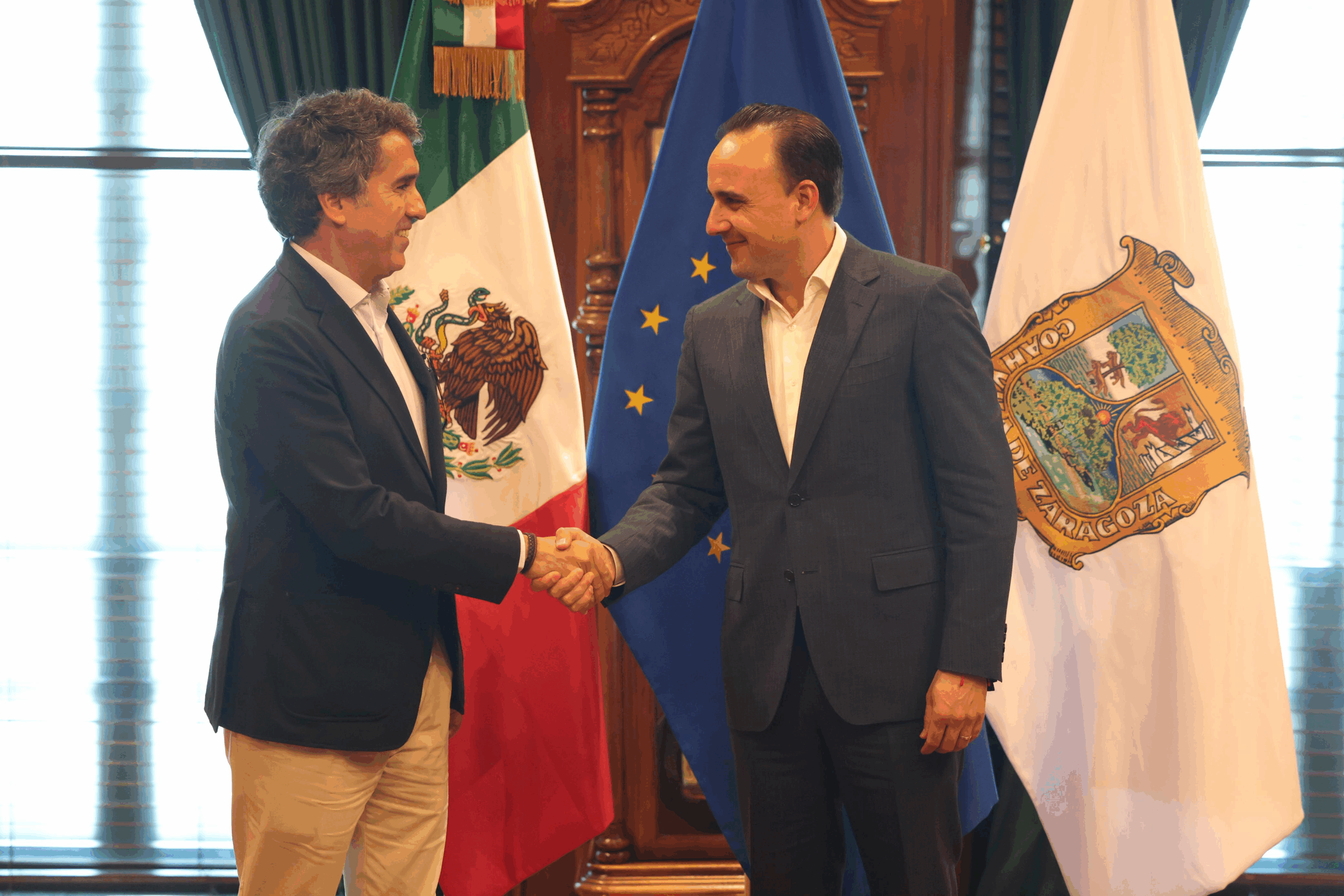 FORTALECEMOS RELACIONES CON LA UNIÓN EUROPEA; MANOLO
