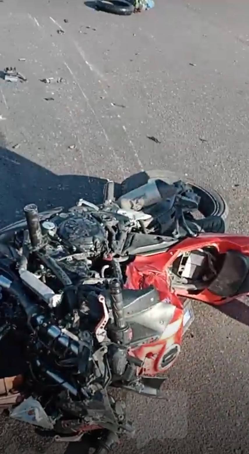 Muere motociclista en accidente carretero