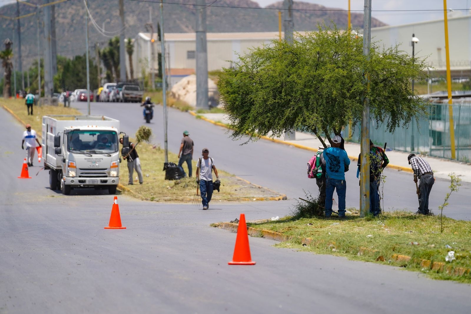 Refuerzan mantenimiento urbano en Ramos Arizpe