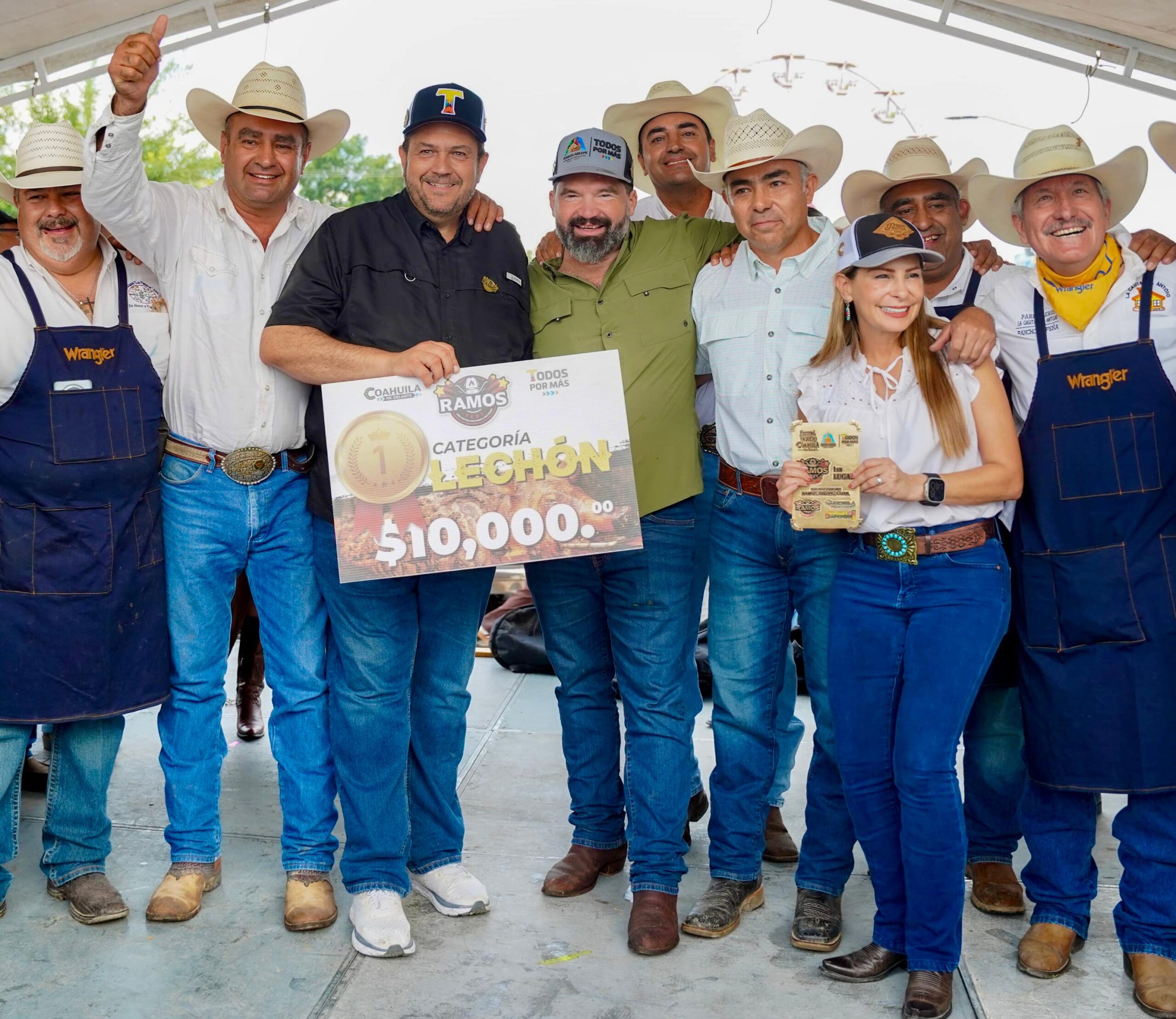 Éxito total del primer Lechón Fest en Ramos