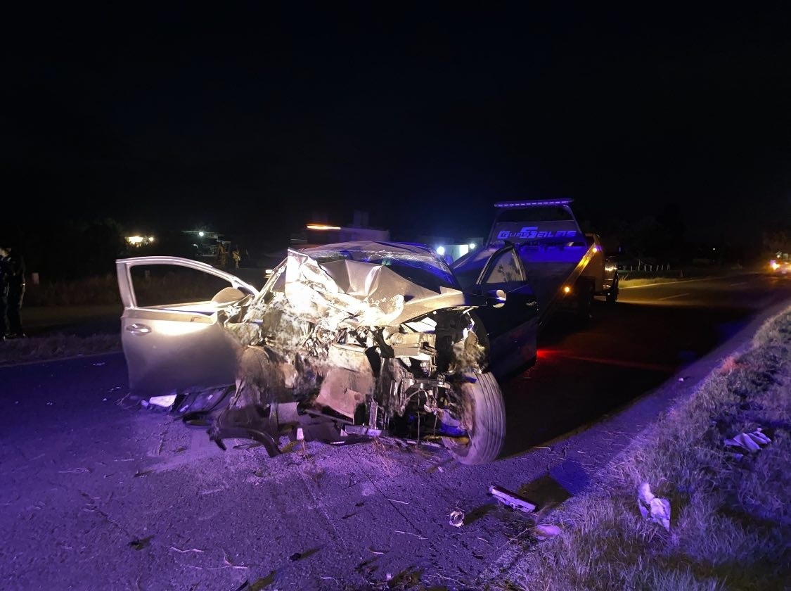 Salvado de milagro en aparatoso accidente