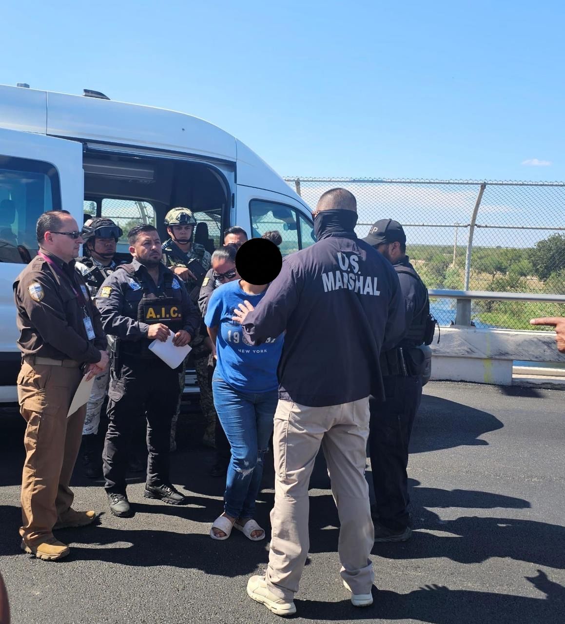 Realiza la AIC deportación controlada en Acuña-Del Río