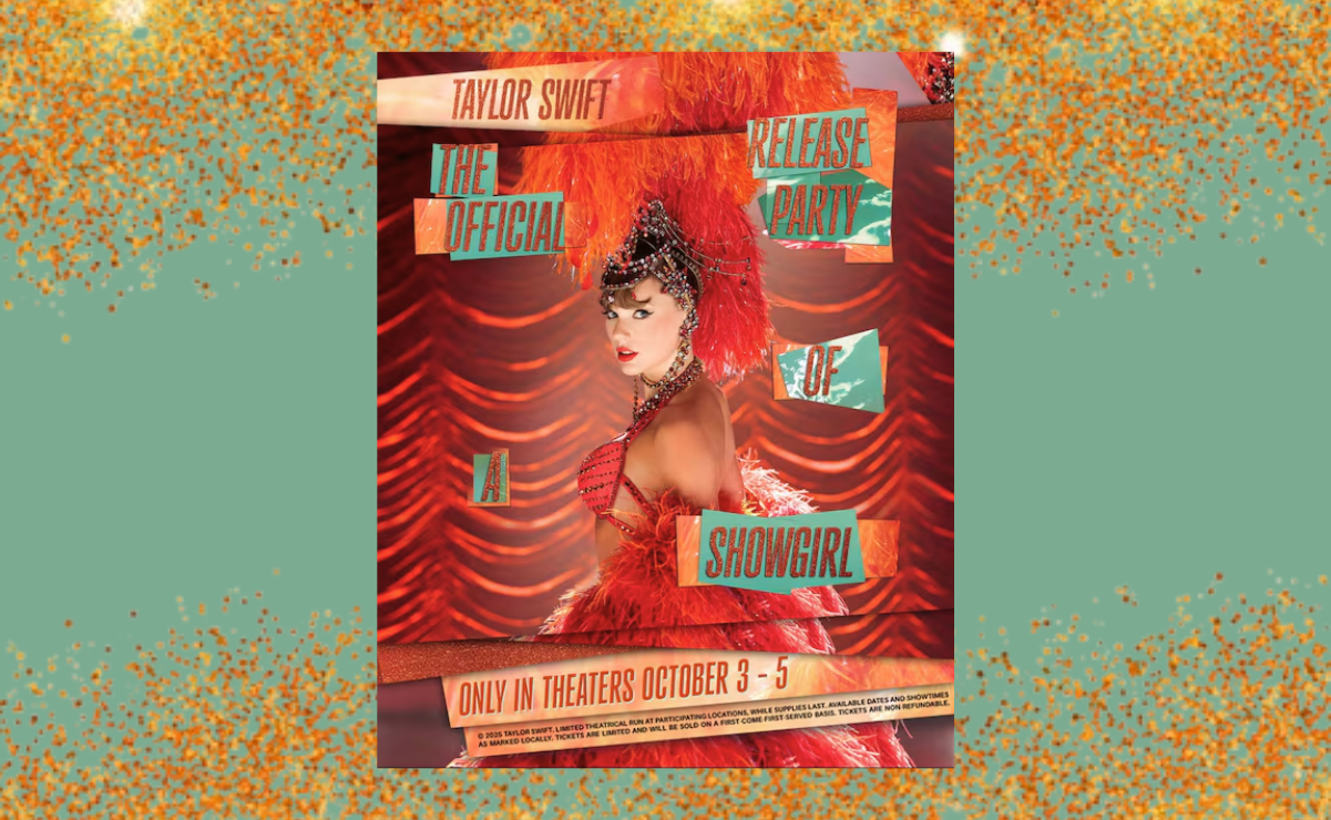 Taylor Swift anuncia función de cine especial para el lanzamiento “The life of a showgirl”: ¿dónde verla en México?
