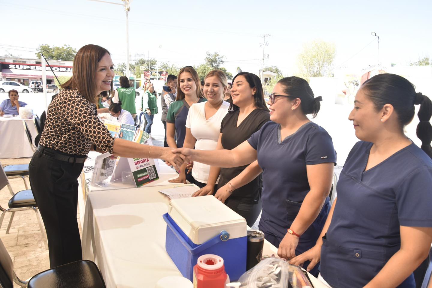Lleva Sari servicios de salud a la Borja