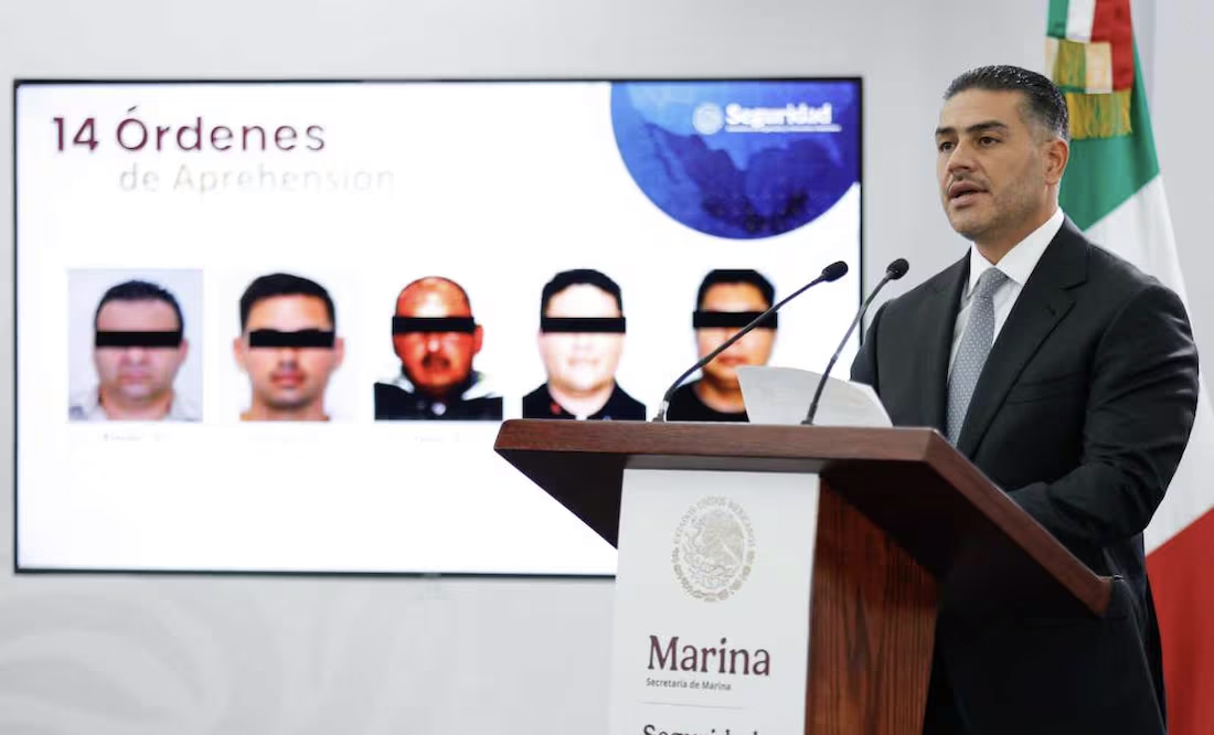 Harfuch revela nombres de los catorce detenidos