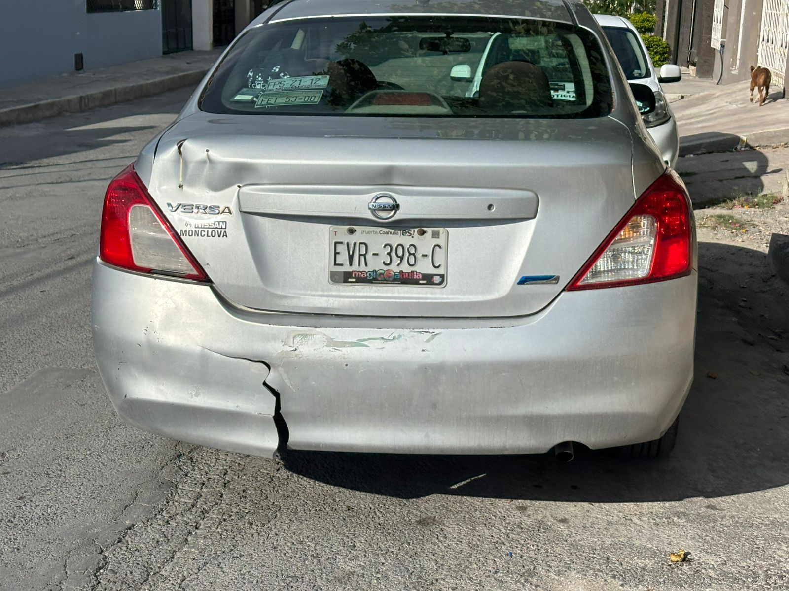 Se atraviesa ciclista al paso de vehículo