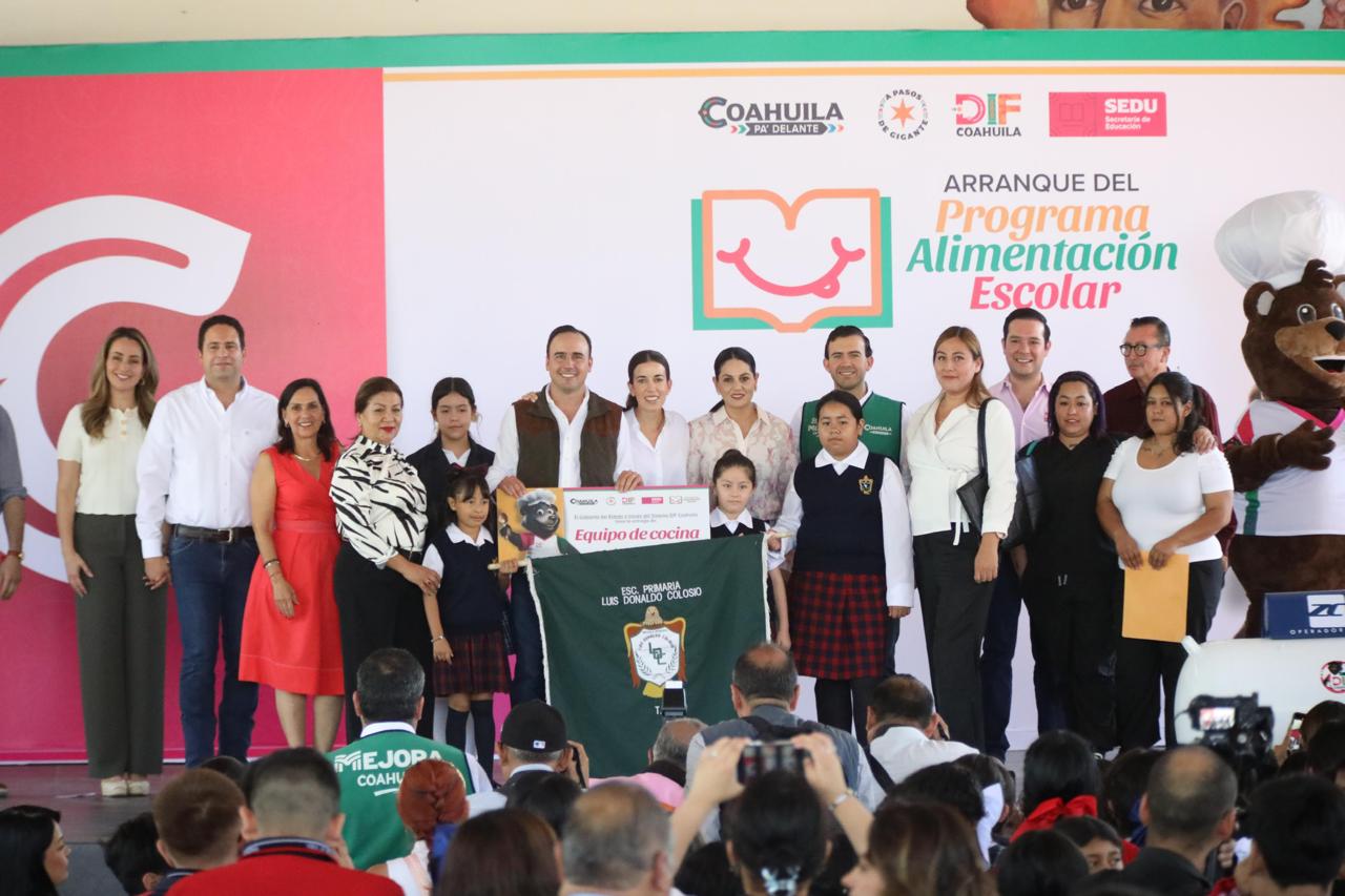Arrancan en Coahuila Alimentación Escolar