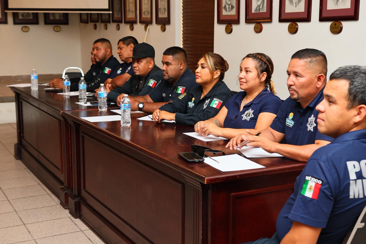 Impulsa Chano capacitación y cercanía en Seguridad Pública