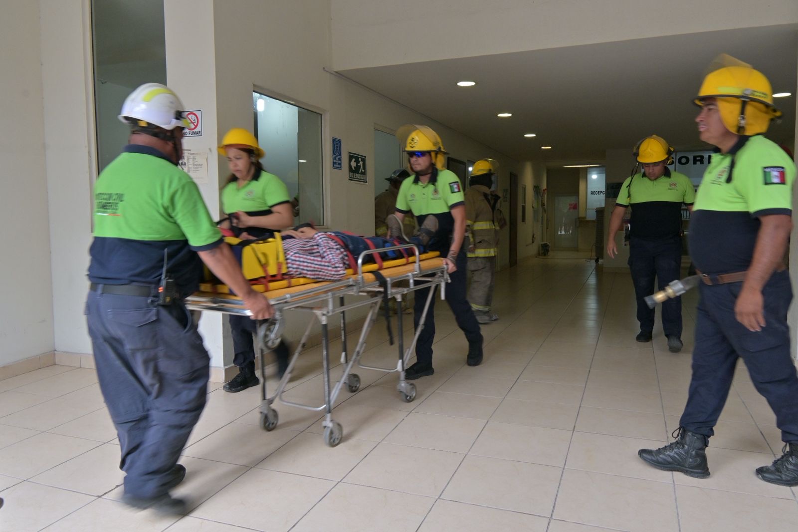 REALIZA SAN BUENAVENTURA EL SIMULACRO DE PROTECCIÓN CIVIL