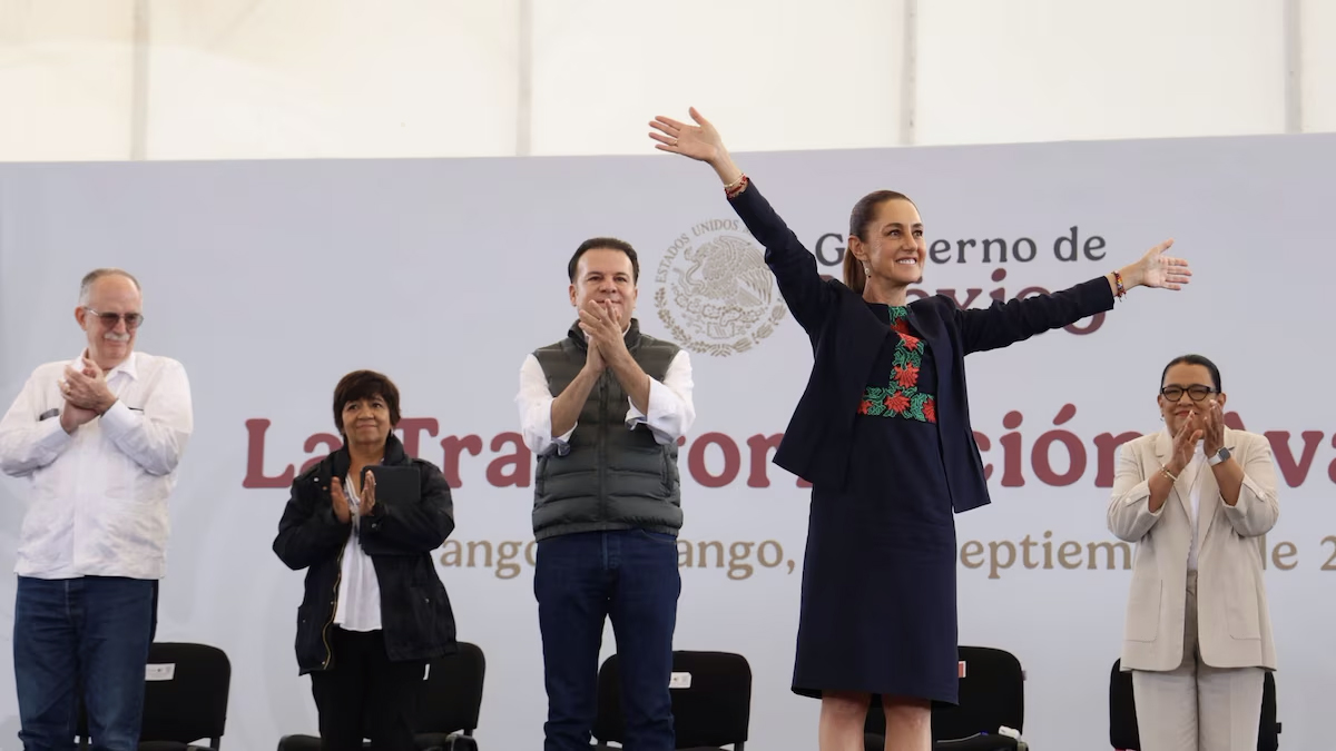 ‘Gober’ de Durango se declara “Claudista”