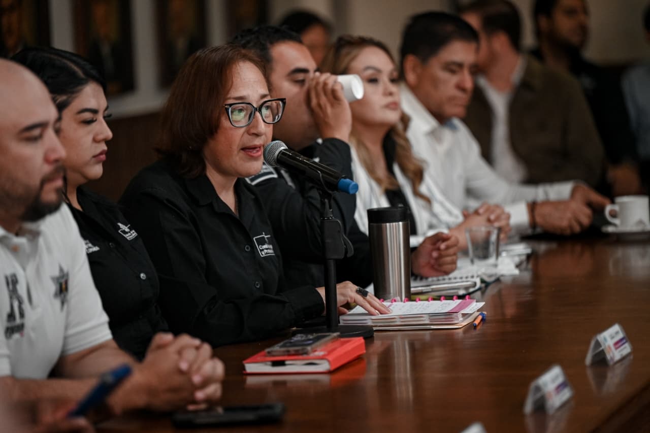 Trabajamos coordinados por la seguridad de Saltillo