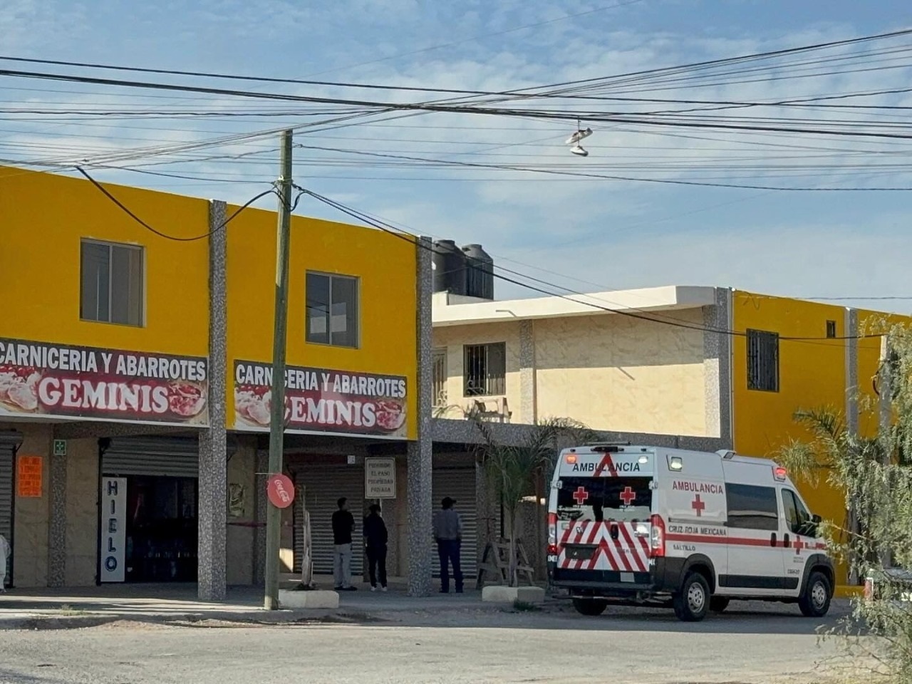Mata infarto a velador de plaza comercial