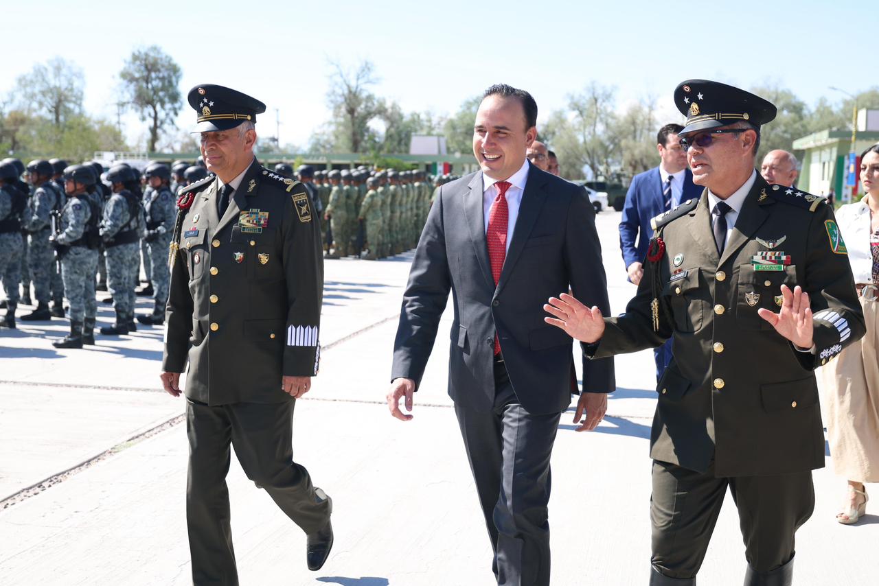 SEGUIREMOS TRABAJANDO CON MUCHA FUERZA CON EL EJÉRCITO MEXICANO: MANOLO