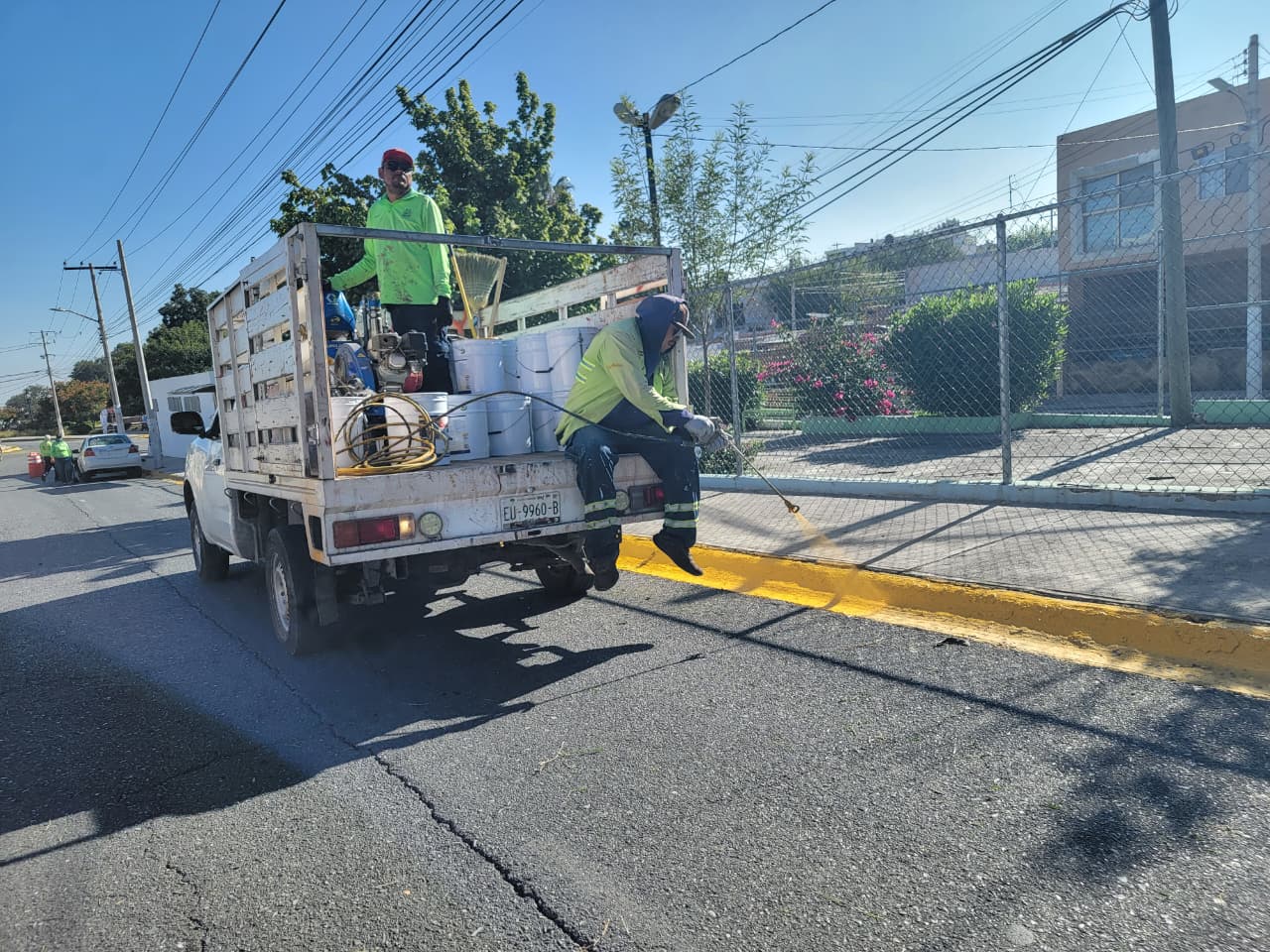 Refuerza Gobierno Municipal acciones de limpieza en áreas públicas