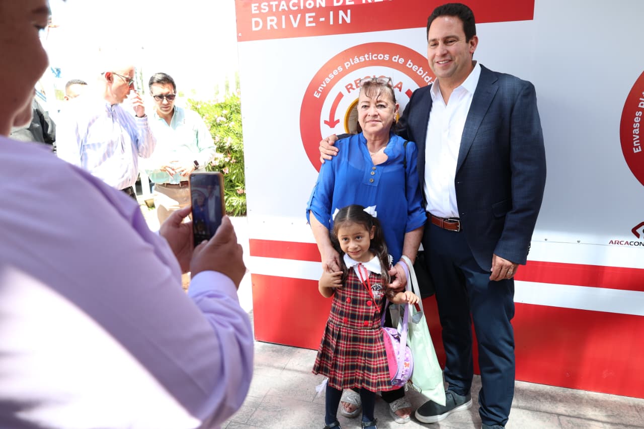 Estado, Saltillo y ARCA Continental inauguran estación de reciclaje