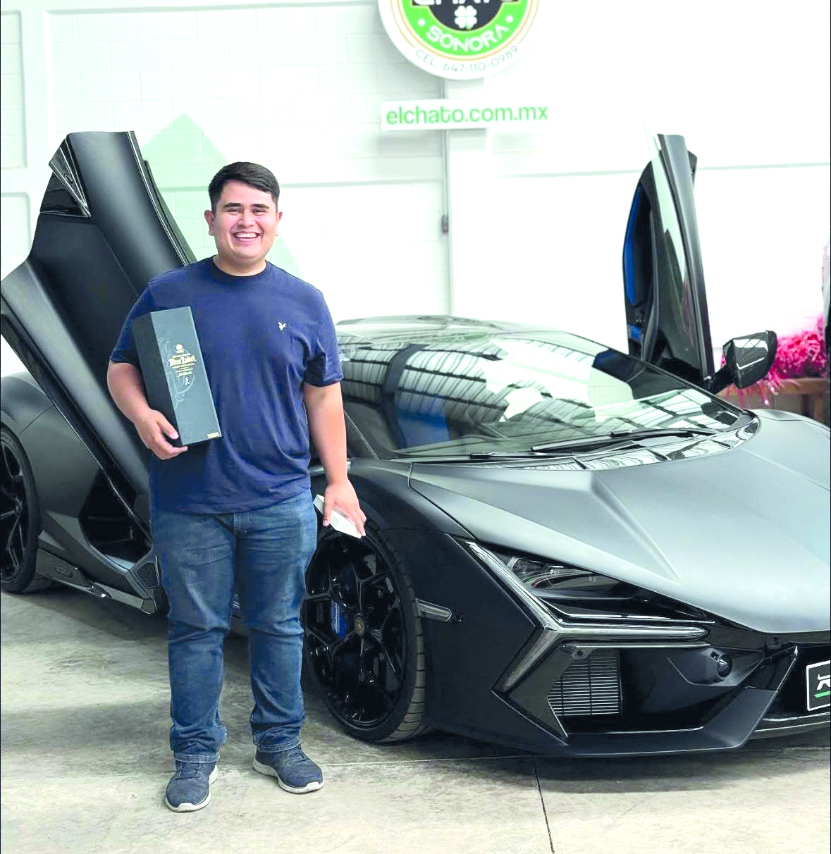 Cambia el Lamborghini por premio en efectivo