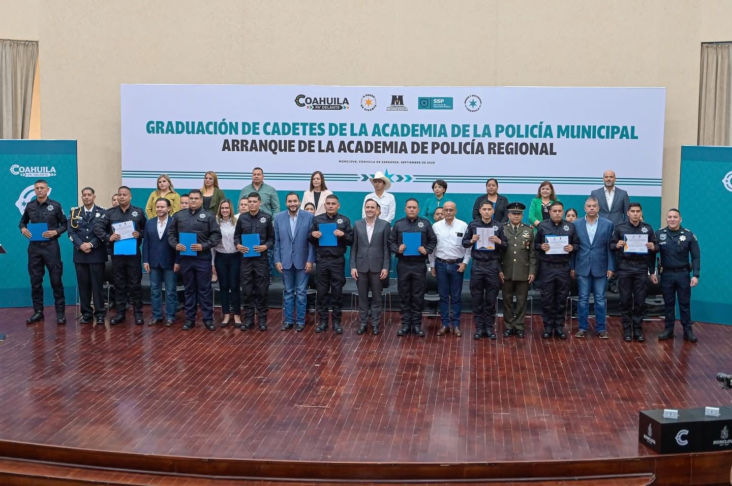 Fortalecen Manolo y Carlos la seguridad y educación