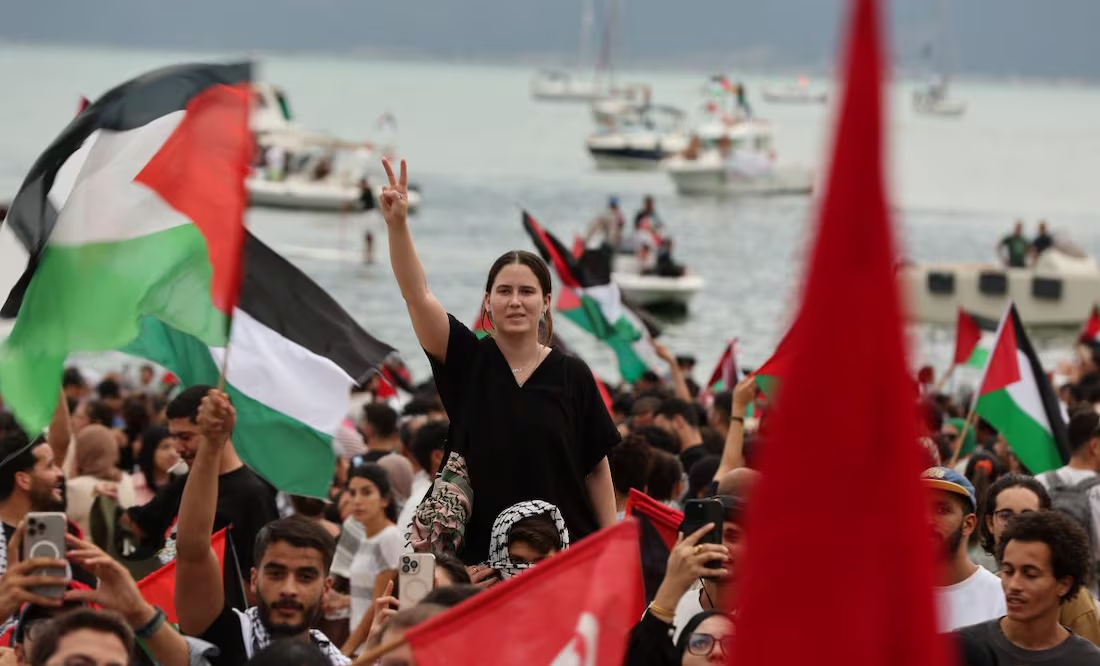 Flotilla Sumud que se dirige a Gaza se traslada a otro puerto en Túnez; ultima detalles para su viaje a la franja palestina