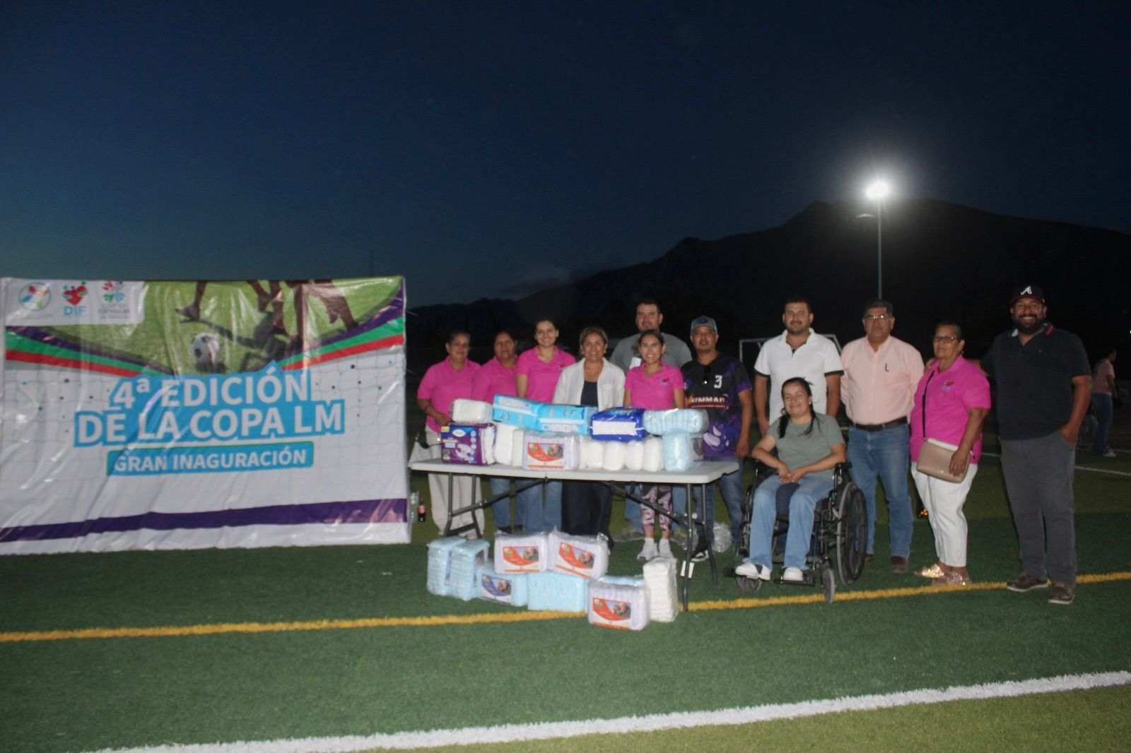 UNIDOS DEPORTE Y SOLIDARIDAD EN LA 4ª COPA LM DE CUATRO CIÉNEGAS