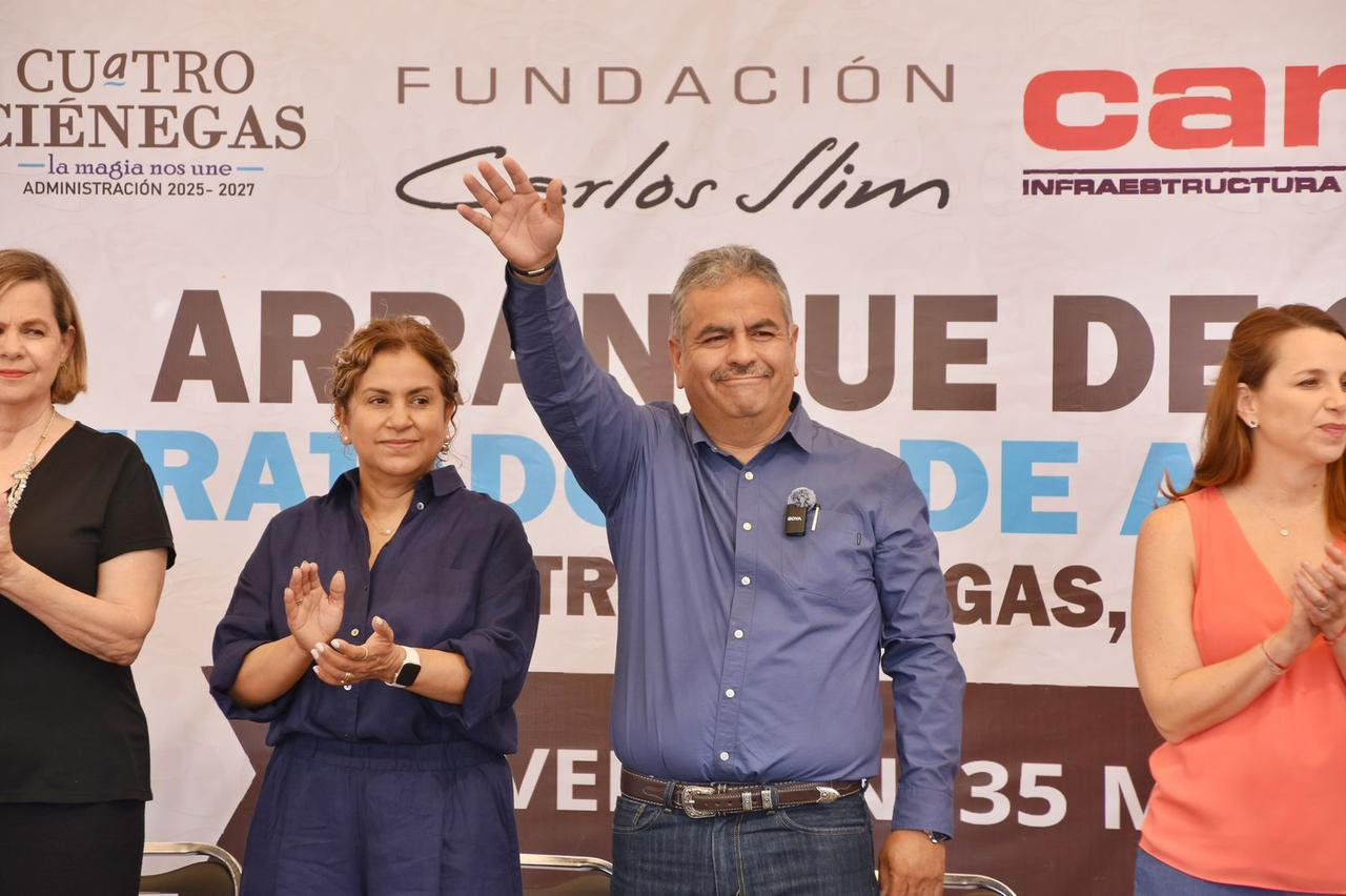 CUMPLE VÍCTOR LEIJA MÁS DEL 90% DE SUS COMPROMISOS EN NUEVE MESES DE GESTIÓN EN CUATRO CIÉNEGAS