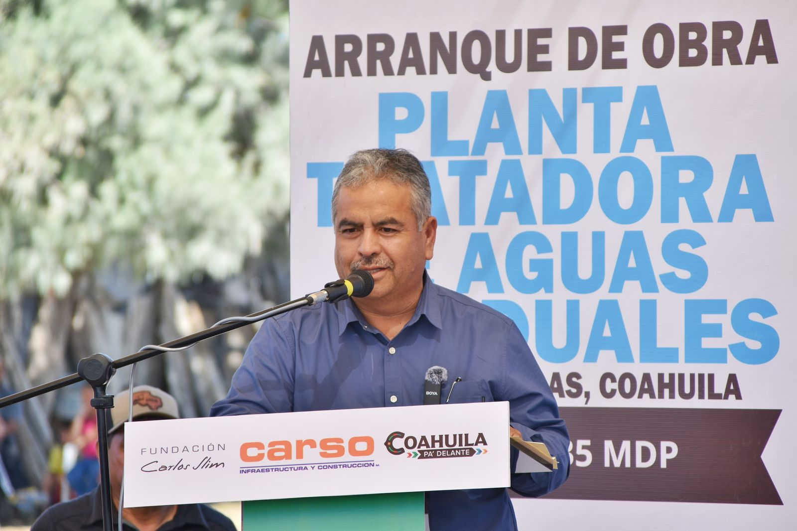 CONSTRUCCIÓN DE PLANTA TRATADORA RESOLVERÁ UN PROBLEMA HISTÓRICO Y GENERARÁ DERRAMA ECONÓMICA EN CUATRO CIÉNEGAS