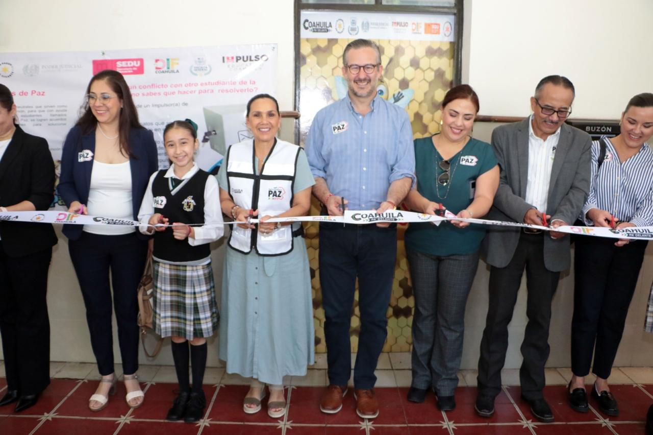 DIF COAHUILA IMPULSA LA CULTURA DE PAZ EN LAS ESCUELAS