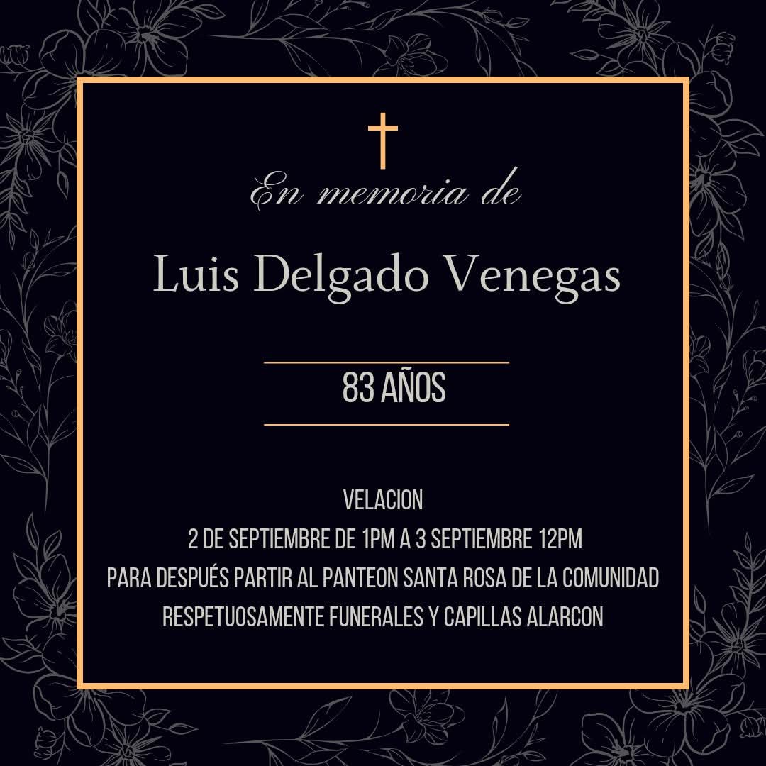 Fallece Luis Delgado líder de los jubilados