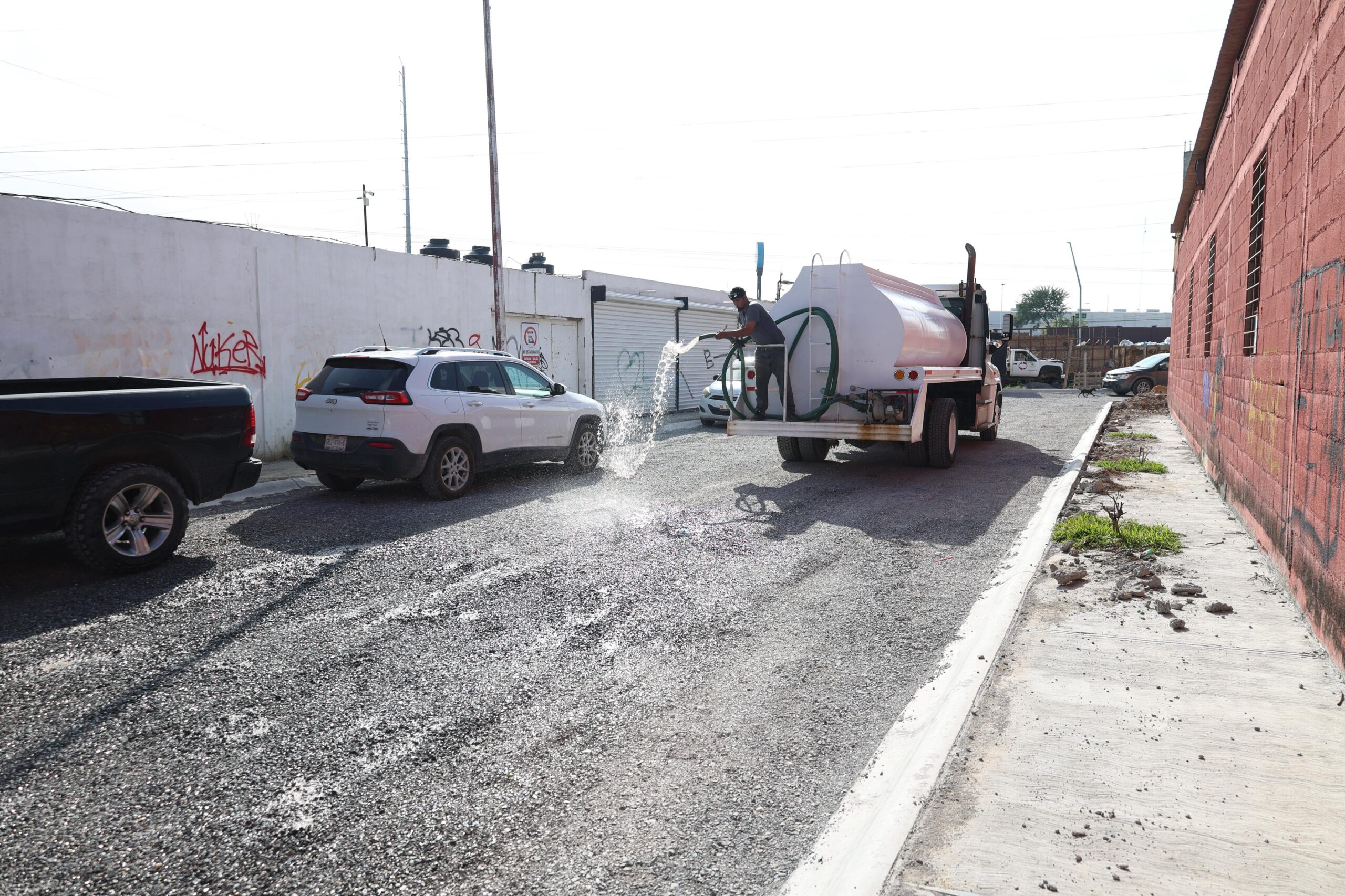 Arranca pavimentación en Ciudad Las Torres