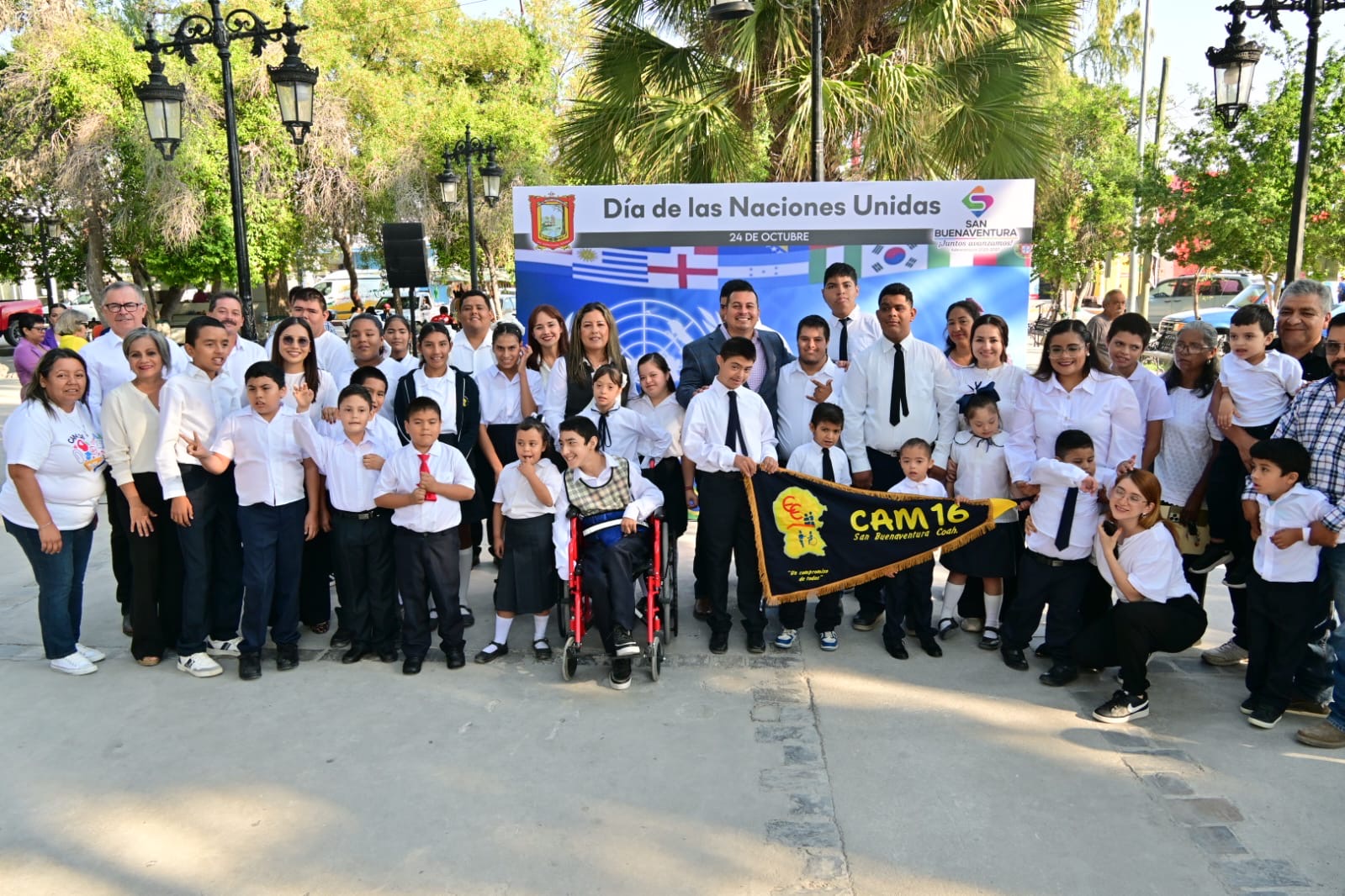 Presenta CAM 16 en SB valores del pacto de Paz