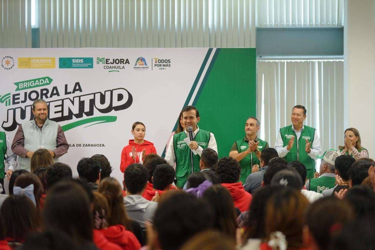 Llegan brigadas “Mejora la Juventud” a Ramos