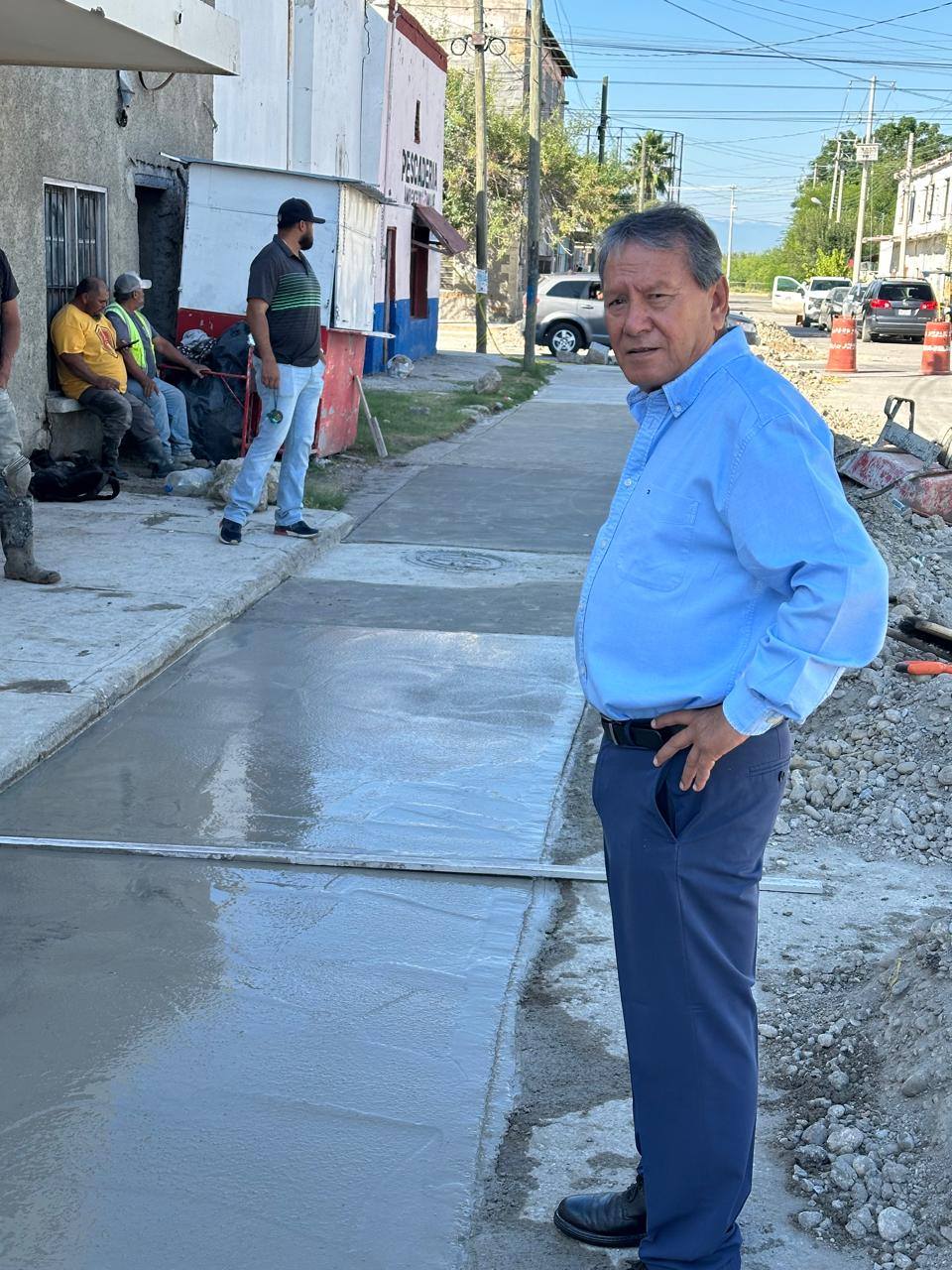 Continúa el embellecimiento de Nueva Rosita: Óscar Ríos