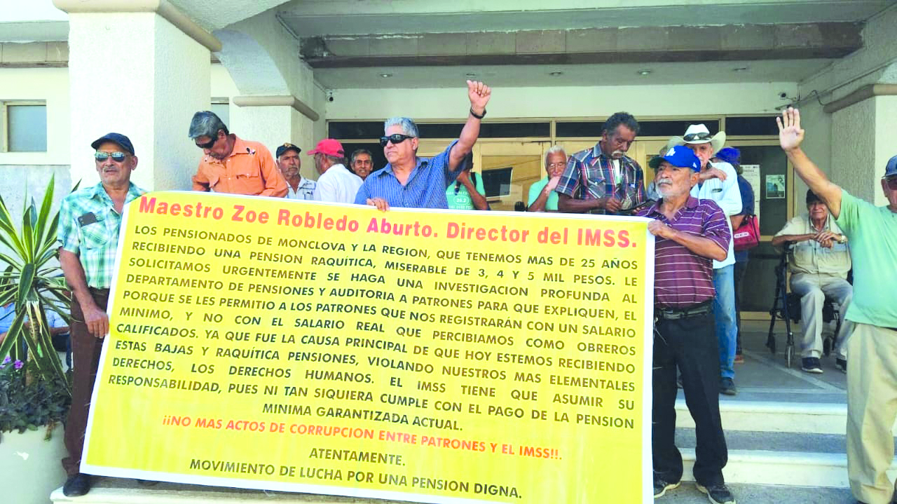 Muere esperando una pensión digna