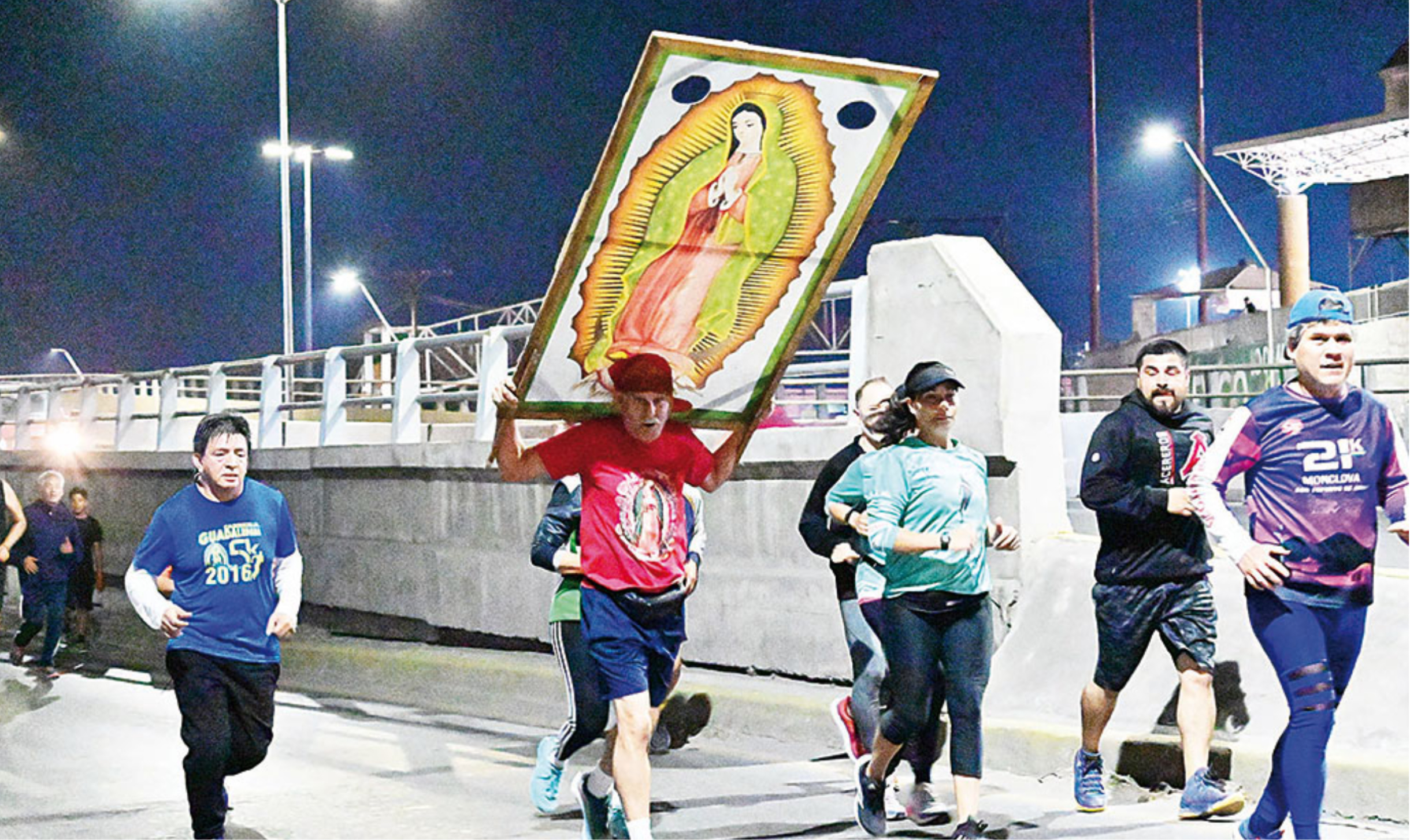 Retomarán exobreros carrera guadalupana