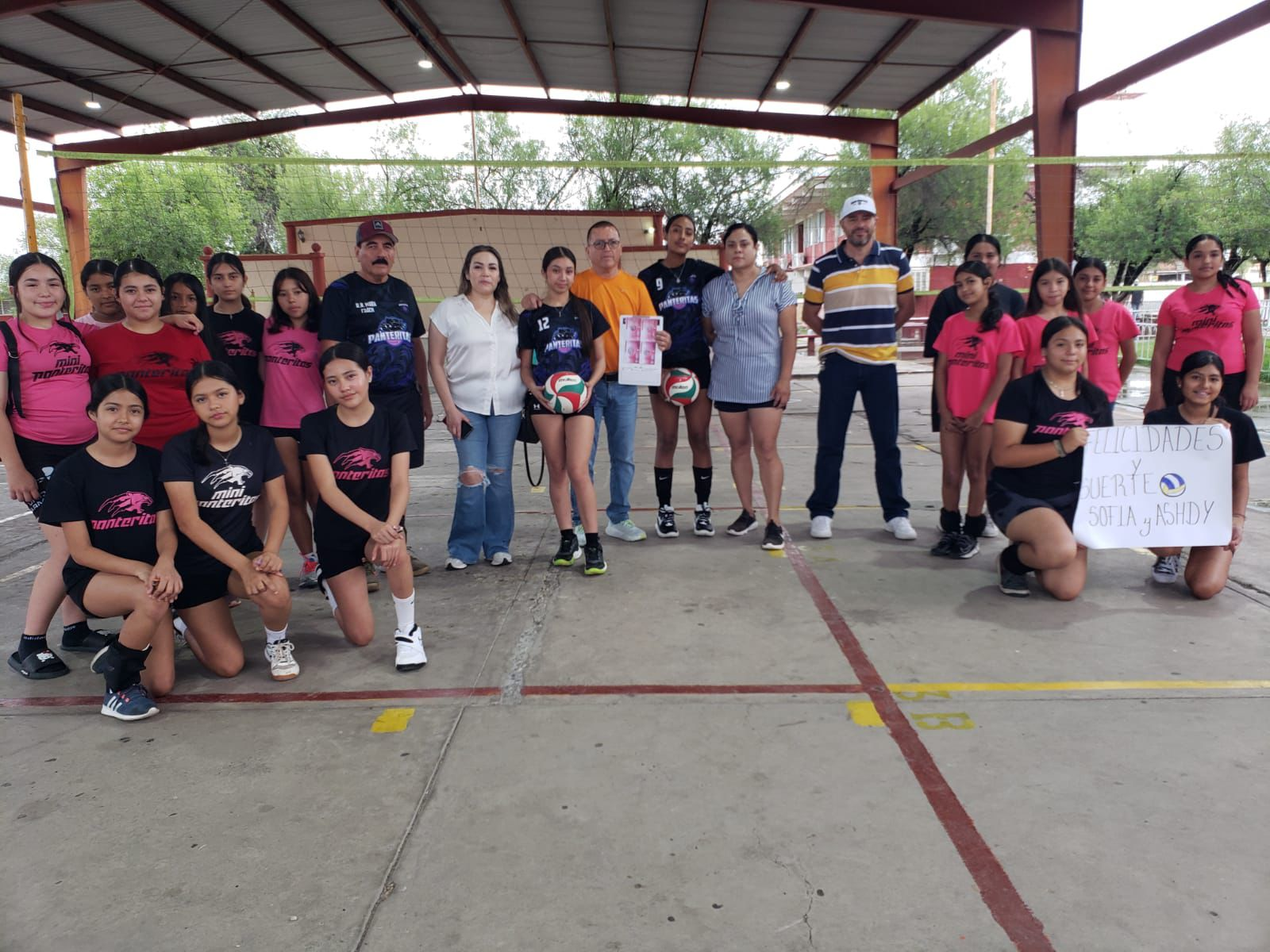 GOBIERNO DE MÚZQUIZ APOYA A JÓVENES TALENTOSAS CONVOCADAS POR LA FEDERACIÓN MEXICANA DE VOLEIBOL