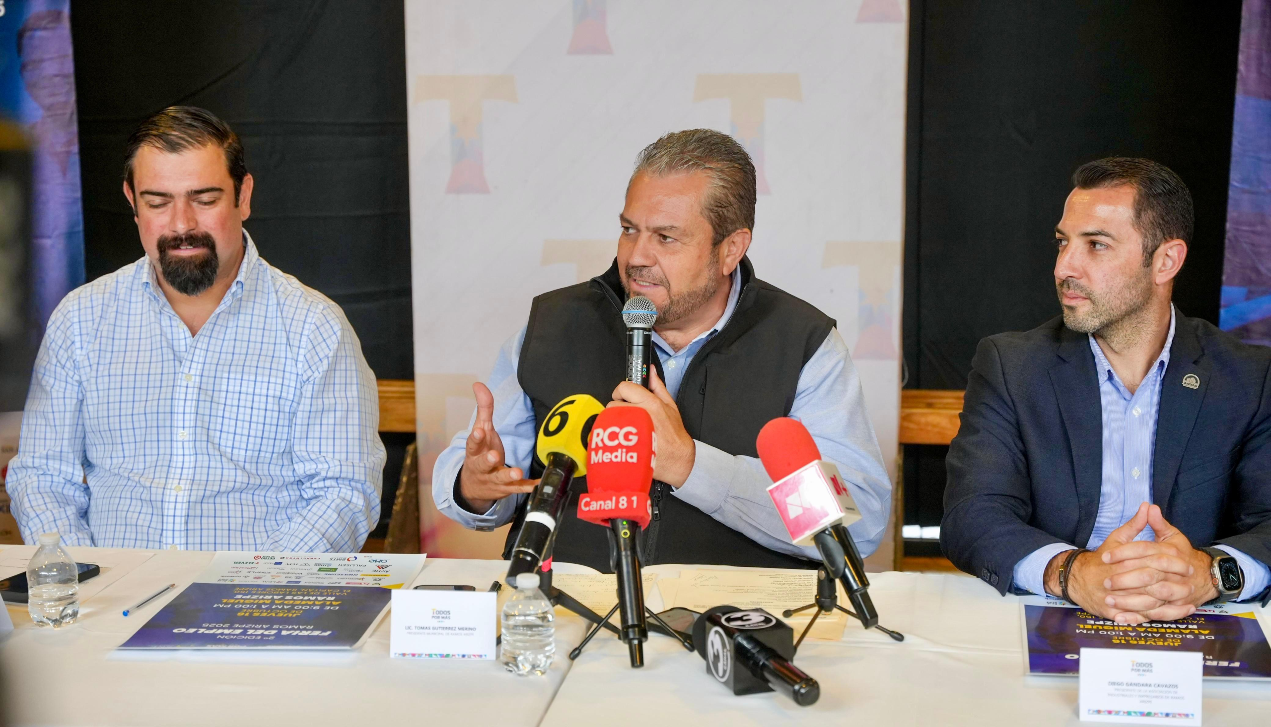 Anuncia Tomás Gutiérrez nueva edición de feria del empleo; será incluyente