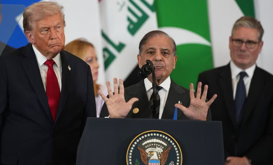 Primer ministro de Paquistán propone a Trump para el Nobel de la Paz 2026