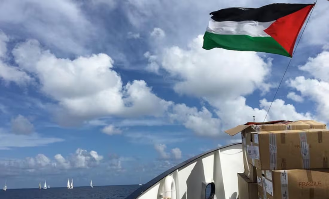 Mexicanos rumbo a Gaza en alerta y «preparados para el as4lto»; denuncian intercepción de Flotilla por parte del ejército de Israel