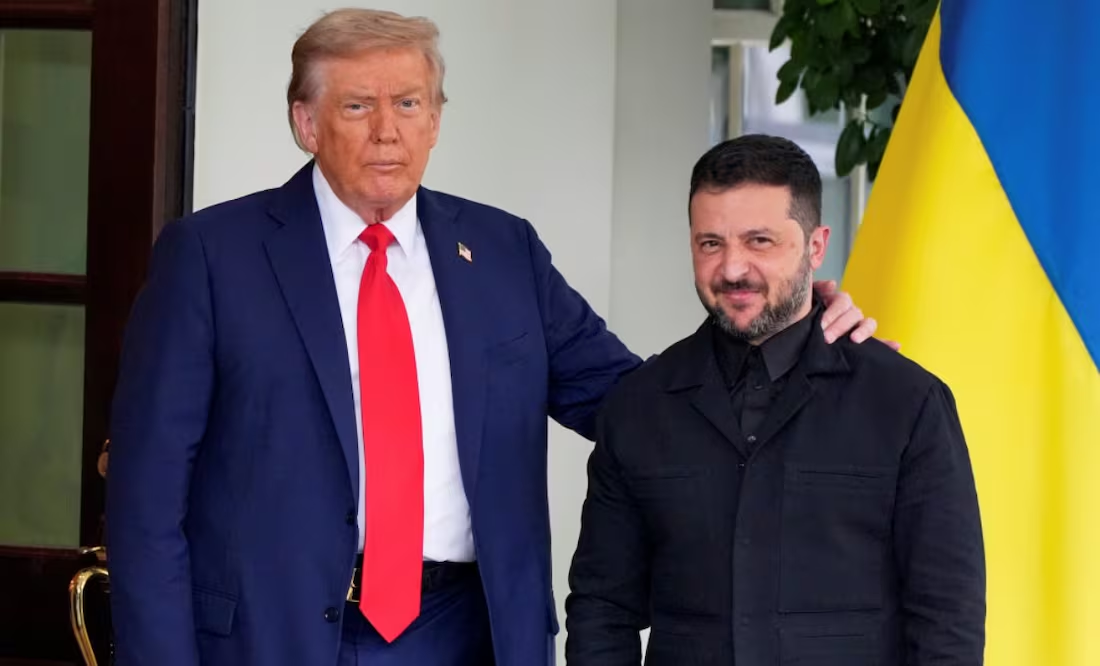 Acuerdo de alto el fuego en Gaza podría ser un «impulso» para poner fin a la guerra en Ucrania, dice Zelensky en reunión con Trump