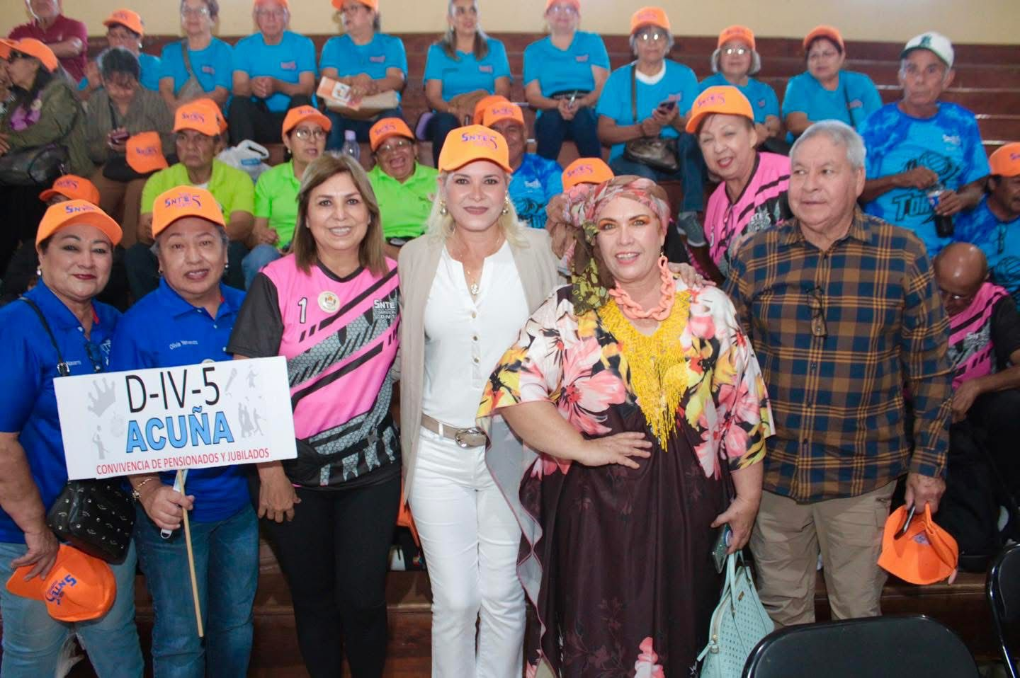 Múzquiz fue sede de la 11ª Convivencia Estatal Deportiva, Artística, Cultural y Recreativa de Maestros Jubilados de la Sección 5