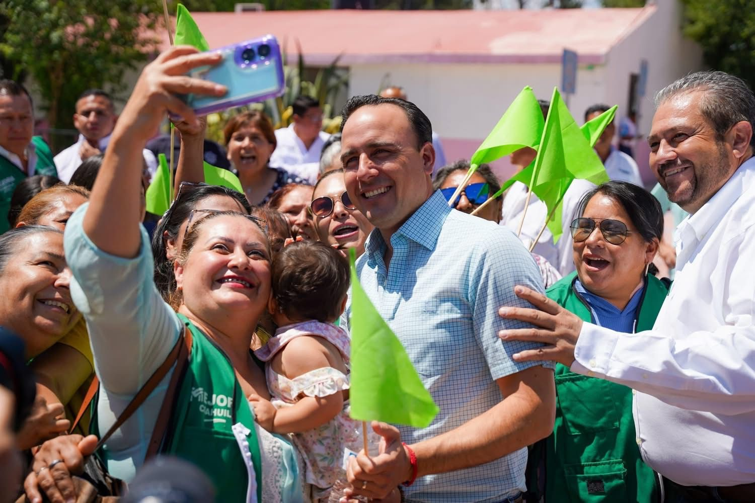 Avanza en Ramos “La más Chida” con apoyo de Manolo Jiménez y Tomás Gutiérrez