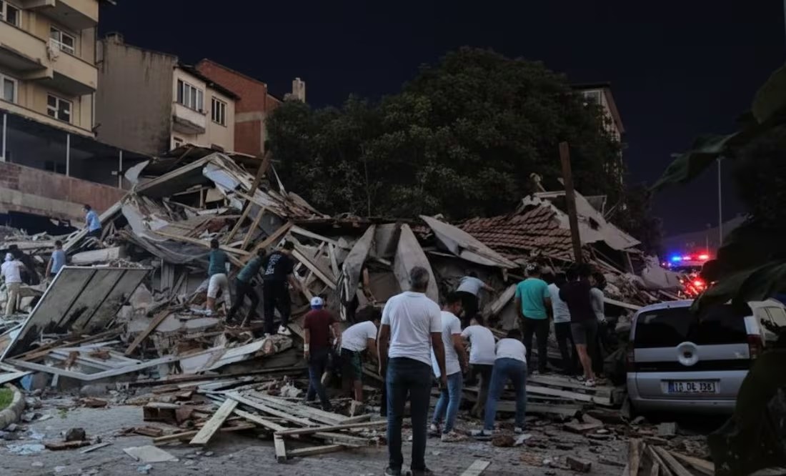 Sismo de magnitud 6.1 impacta Turquía