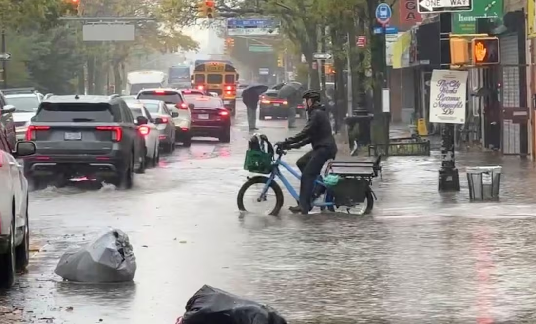 Identifican a mexicano entre los 2 fallecidos por inundaciones durante lluvias torrenciales en Nueva York